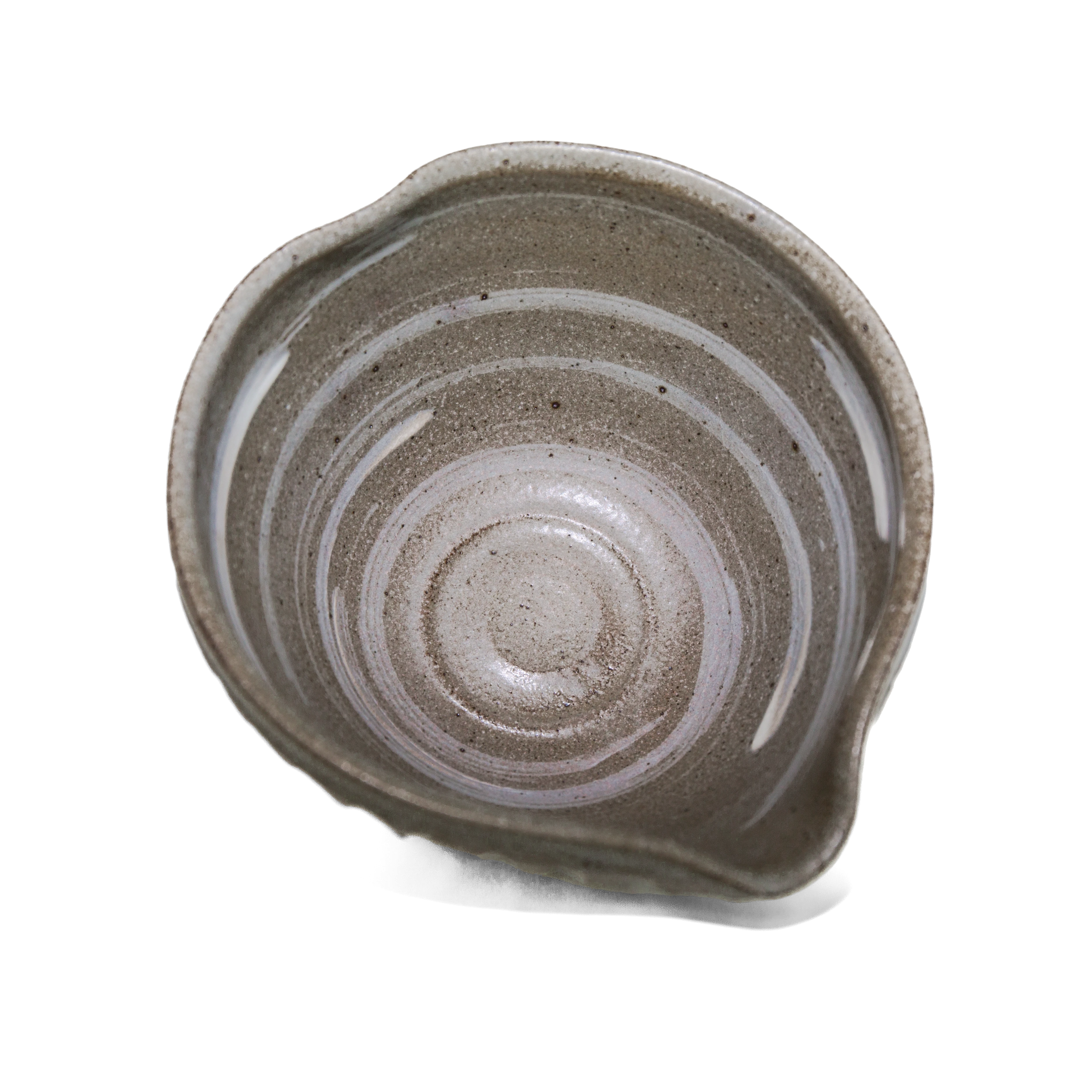 Hand-crafted Mino-yaki Matcha Bowl with Spout — Masamura