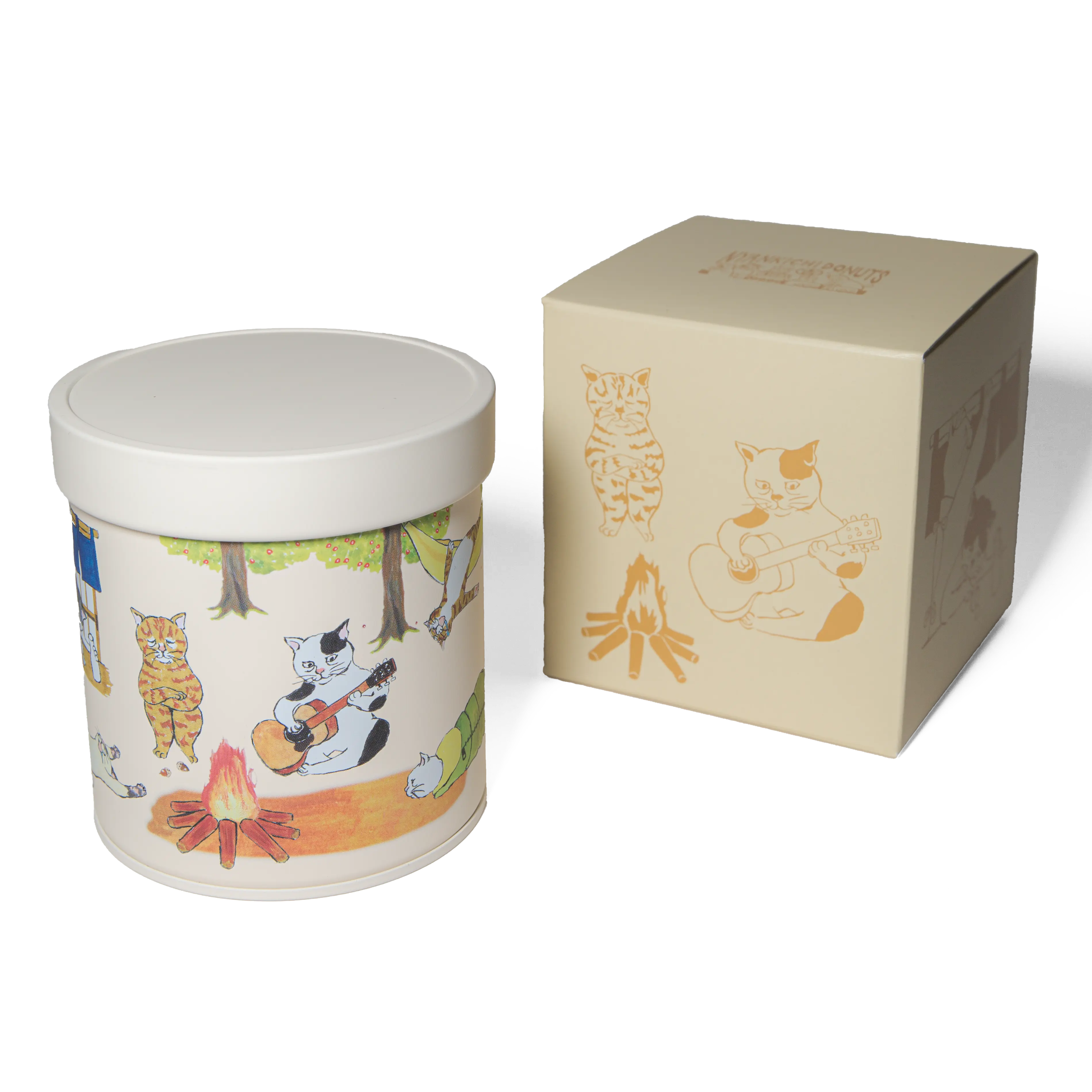 NYANKICHI DONUT x Nittoh Limited Edition Cat Matcha Tin