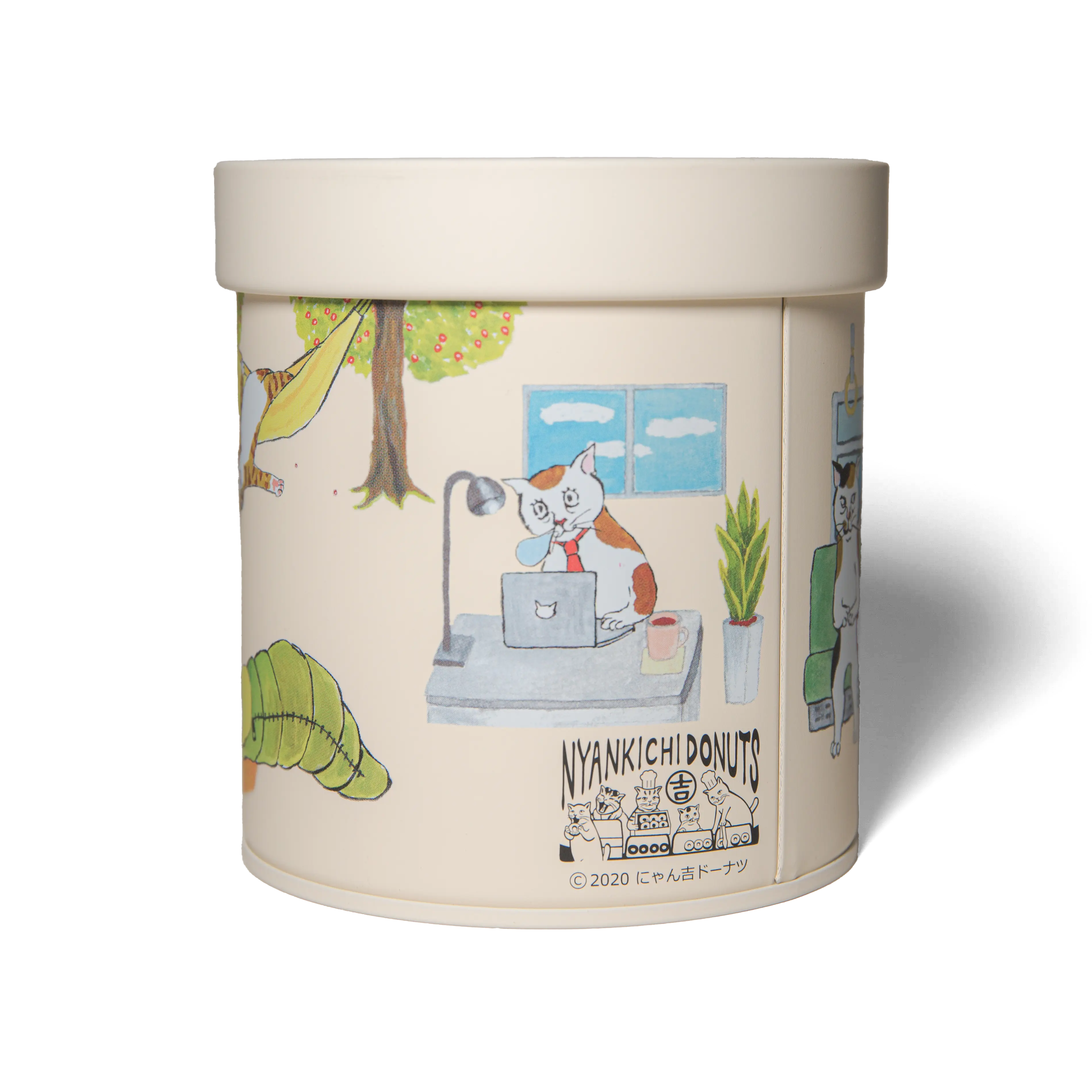 NYANKICHI DONUT x Nittoh Limited Edition Cat Matcha Tin