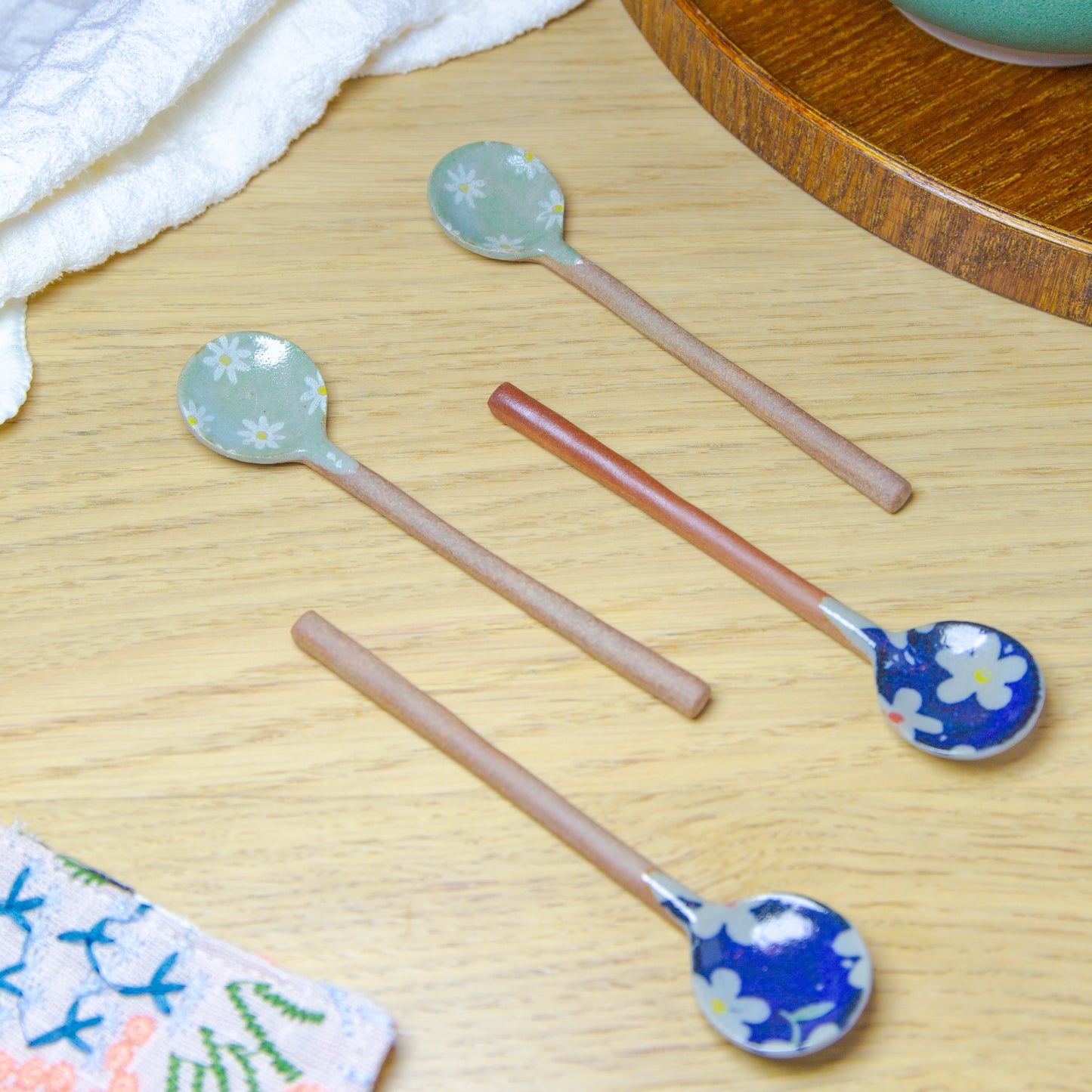 Minoyaki Ceramic Pottery Spoon