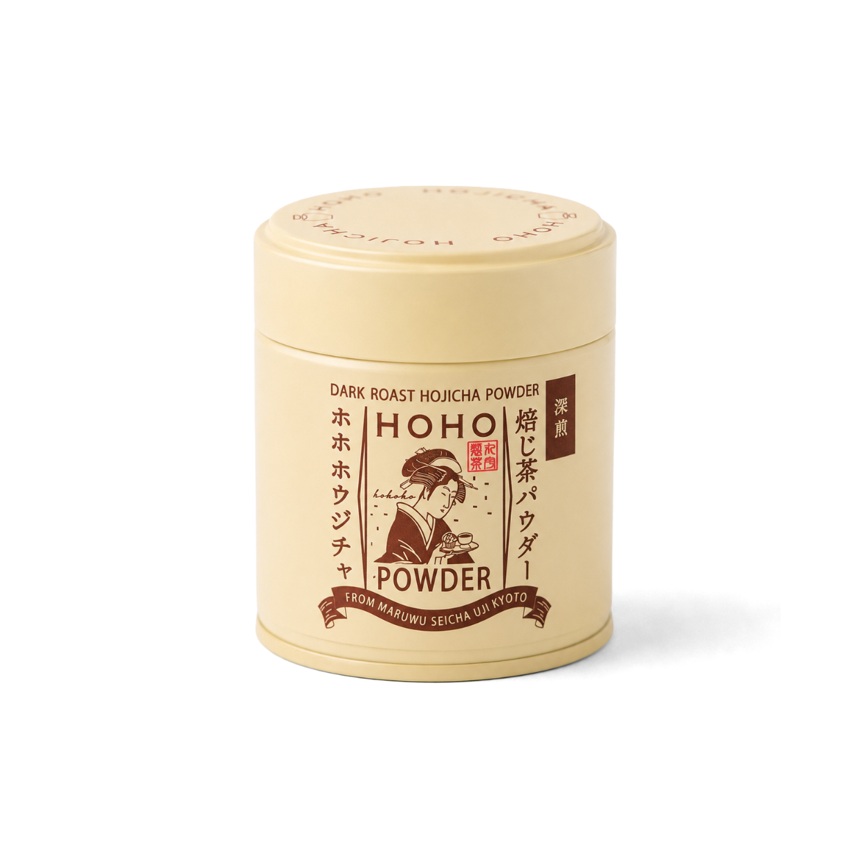 HOHO Hojicha Dark Roast Powder