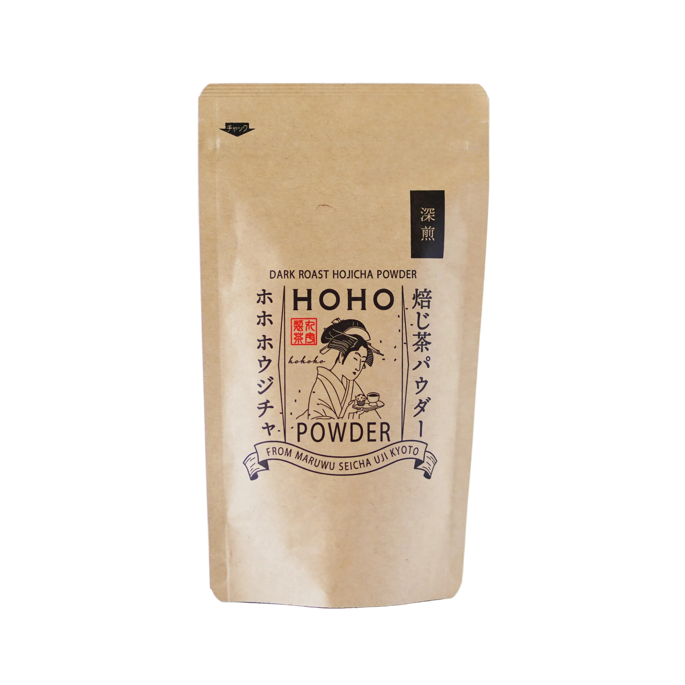 HOHO Hojicha Dark Roast Powder