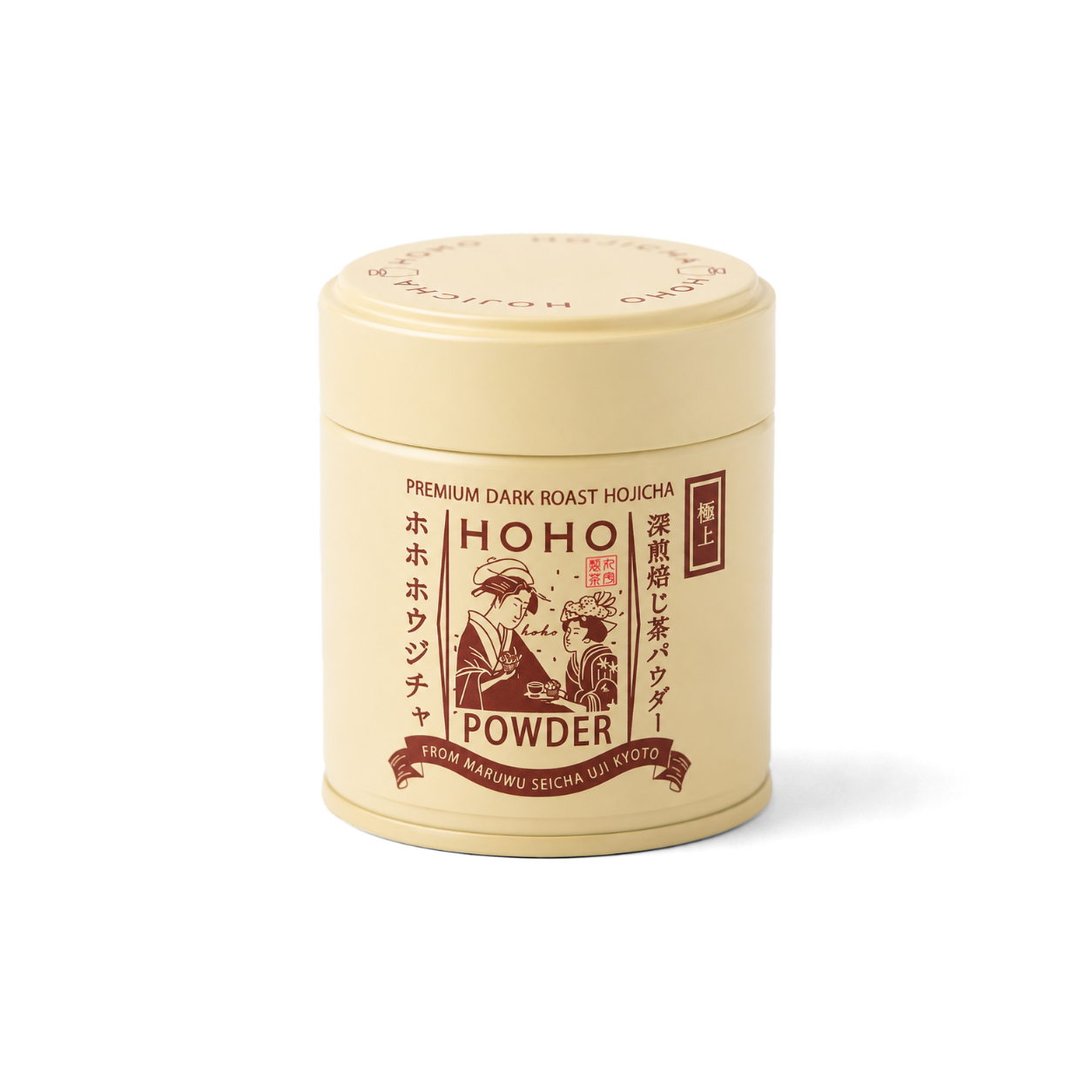 HOHO Hojicha Premium Dark Roast Powder