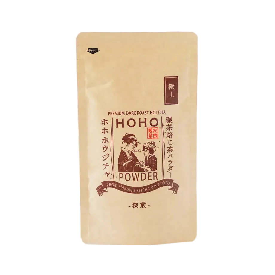 HOHO Hojicha Premium Dark Roast Powder